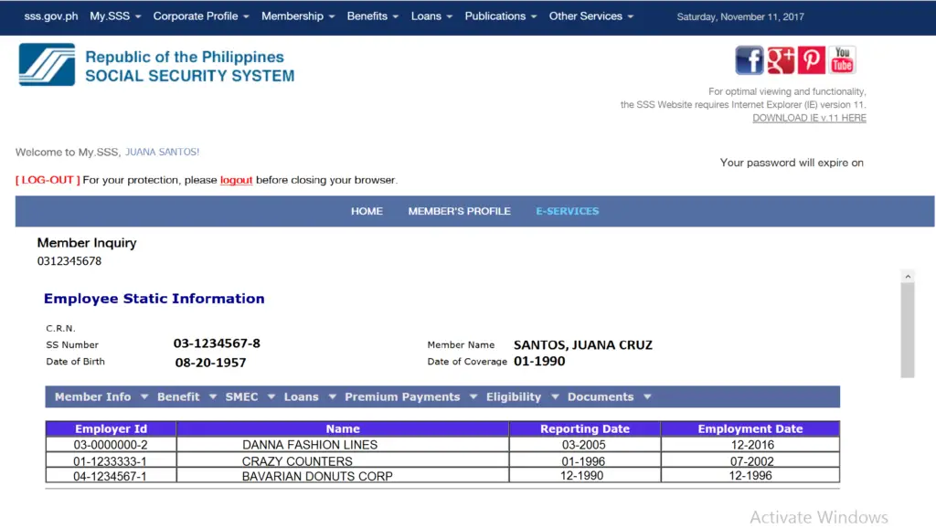 how-to-get-your-employment-history-from-sss-website-sss-inquiries