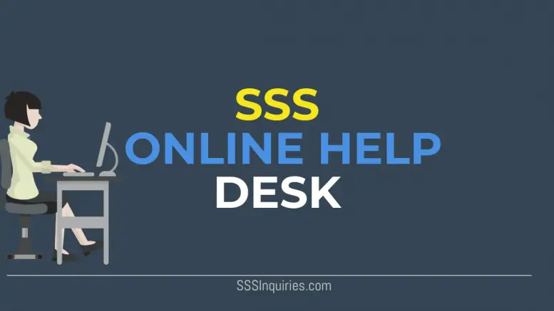 Sss Online Help Desk Sss Inquiries