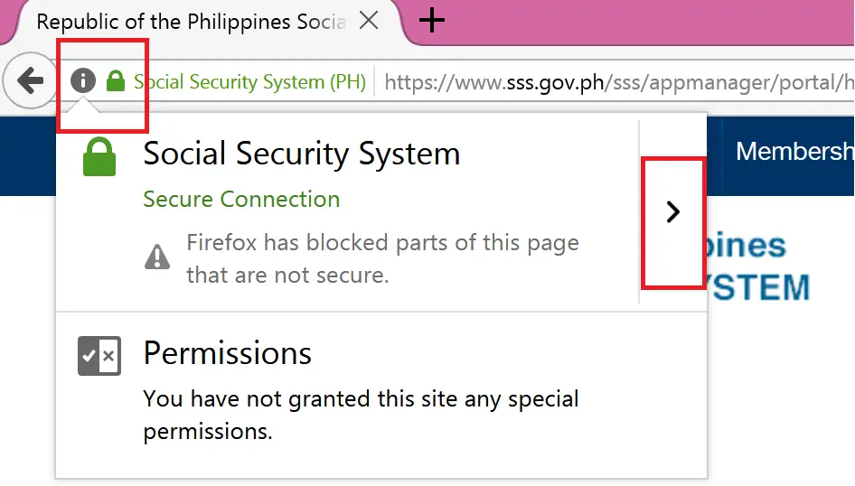 How to Access SSS Website using Google Chrome and Mozilla Firefox