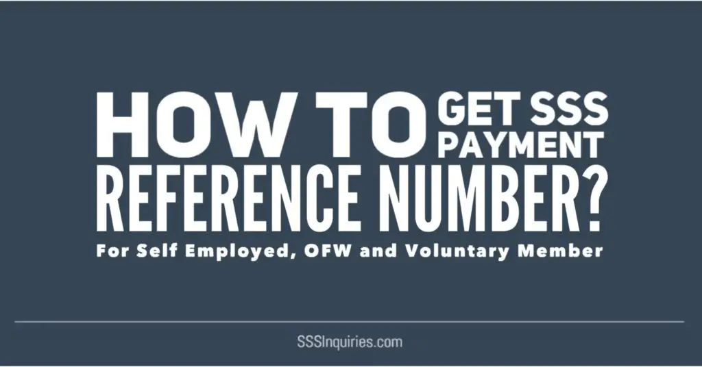 How to get Payment Reference Number(PRN) for Voluntary Paying SSS ...