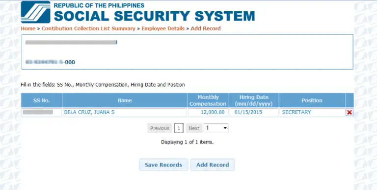 How to generate SSS Payment Reference Number (PRN) for Employers? - SSS ...
