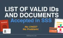 umid id requirements