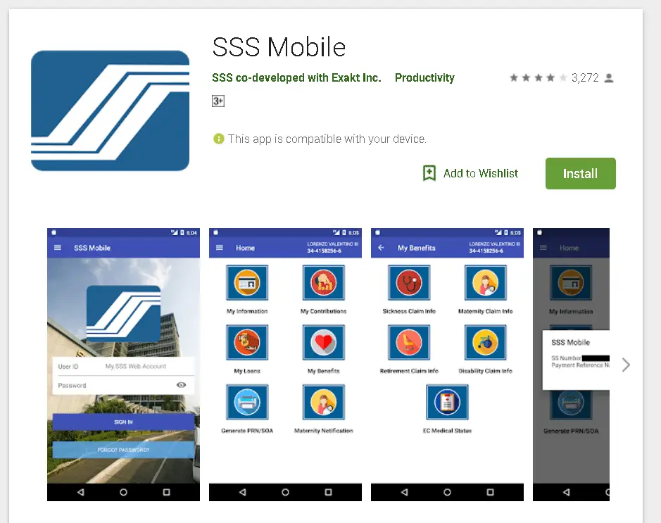 Sss mobile app for employer