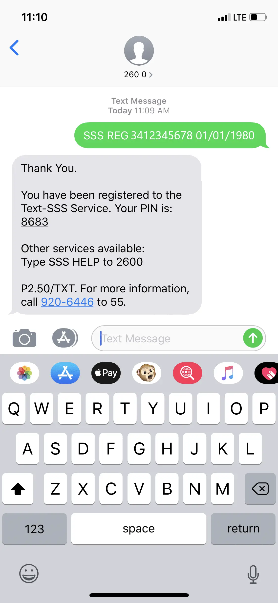 How To Get Your Sss Prn Thru Text Sss Inquiries
