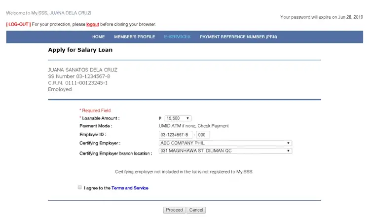 How to Check Your SSS Lonable Amount Online 4