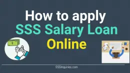 How to Apply for SSS Salary Loan Online? - SSS Inquiries