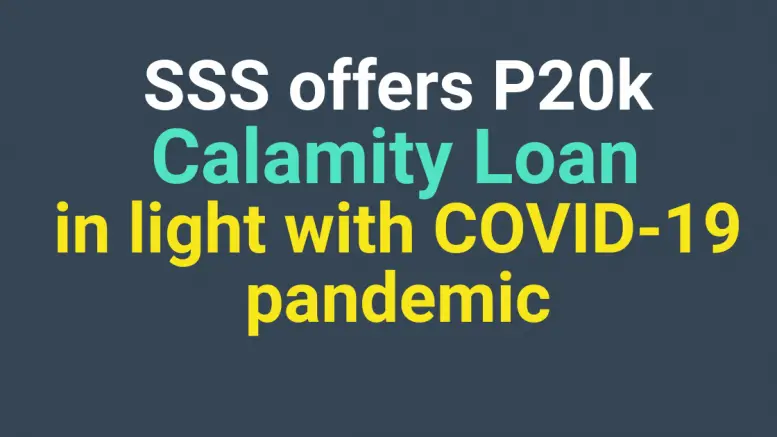 Sss Calamity Loan Application Form 2020 Online لم يسبق له مثيل