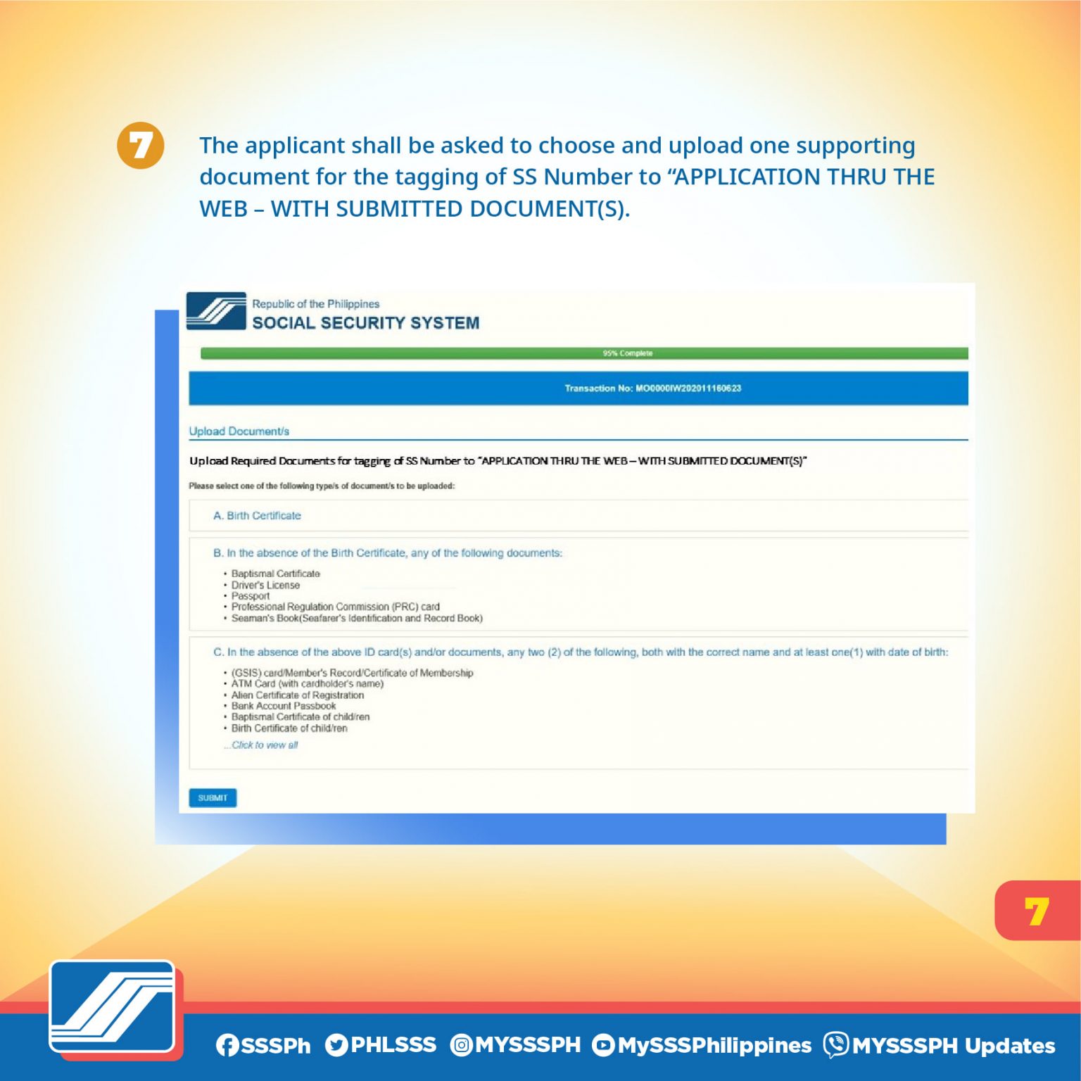 How To Apply For SSS Number And Submit Documentary Requirements Online SSS Inquiries