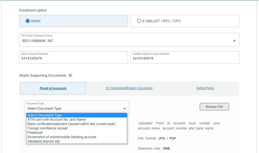 How to Comply with Disbursement Account Enrollment Module for SSS Loan ...