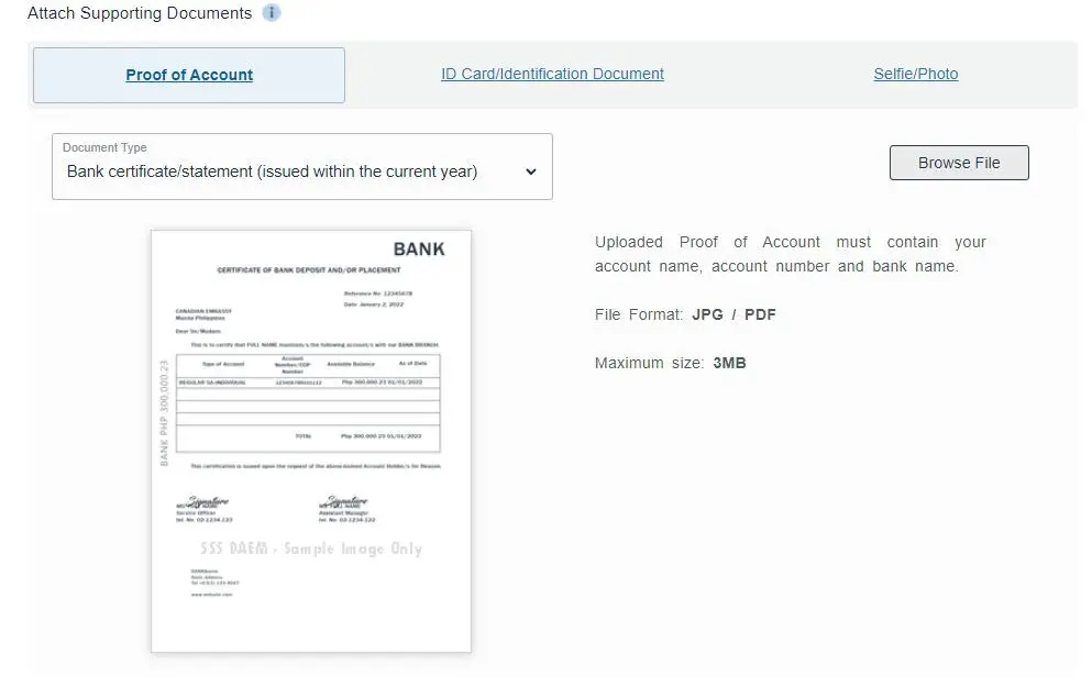How to Comply with Disbursement Account Enrollment Module for SSS Loan ...