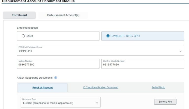 How to Comply with Disbursement Account Enrollment Module for SSS Loan ...