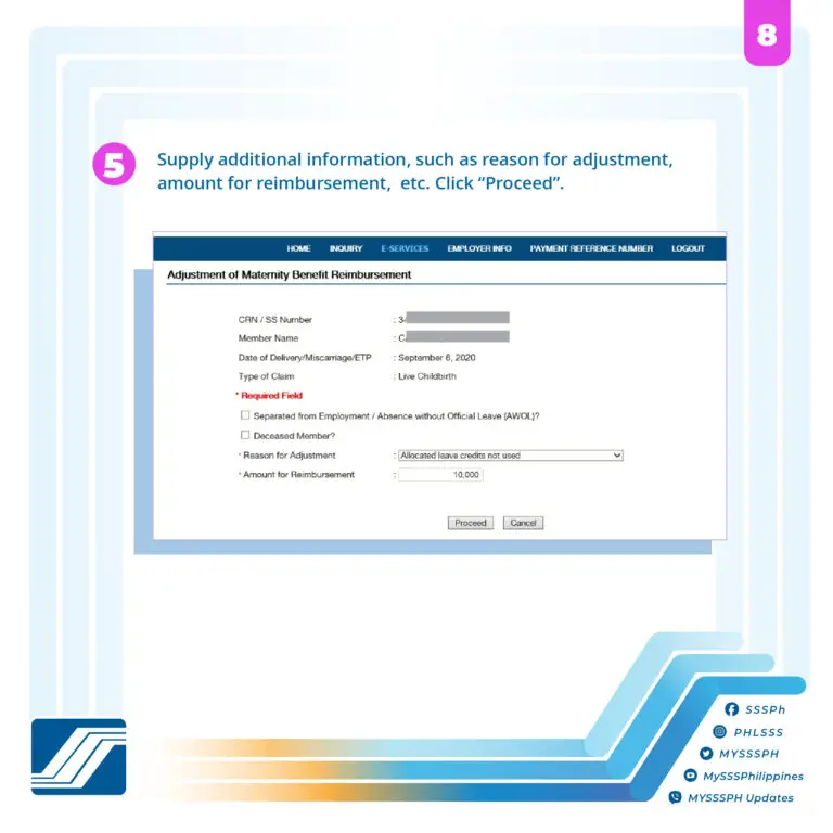 How To File For SSS Maternity Benefit Reimbursement Application For ...