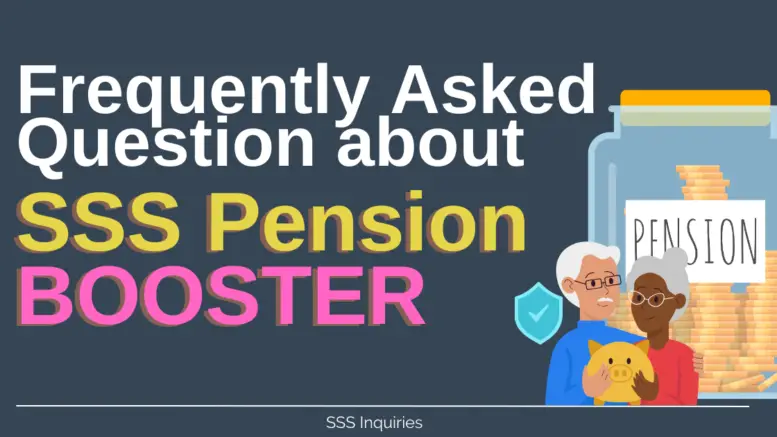 SSS Pension Booster